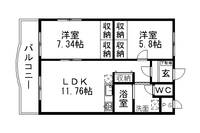物件の間取り画像