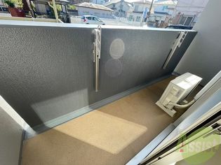 Arvita宮城野のこちらはバルコニーになります。物干し可能でございます。