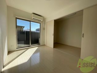 Arvita宮城野のこちらは9.2帖のリビングになります。日当たり良好です。