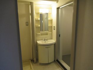 兵庫県公社 播磨城ノ宮3号棟の忙しい朝には欠かせない洗面所です