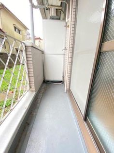 コアクレスト福生のバルコニー