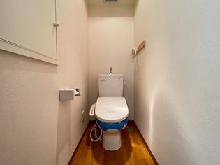 ながみねヒルズの清潔感のあるトイレです。