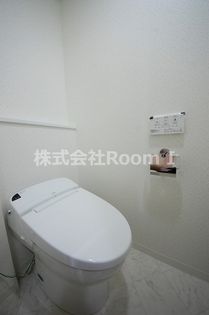 ヴィラ・リヴィエールのコンパクトで使いやすいトイレです