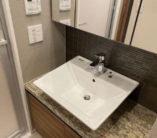 東京ポートシティ竹芝 レジデンスタワーの洗面