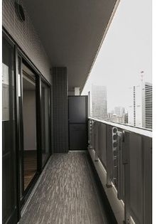 東京ポートシティ竹芝 レジデンスタワーのバルコニー