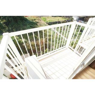 ツインヒルズ22の使いやすいバルコニー