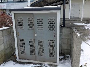レオパレスシーミュウのごみ置き場