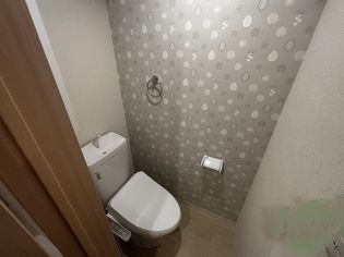 Azul富沢のトイレはウォシュレット機能付き。シャワートイレは日本の宝。