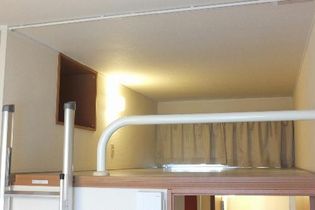 レオパレスアロマ赤坂Iのロフトスペース