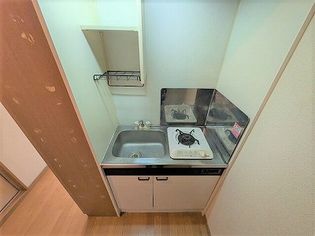 レジデンスシーバードの1口システムガスキッチン