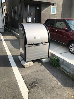 ダイヤコートの敷地内ゴミステーション