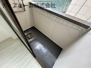 みすずコーポIIのバルコニー付きです