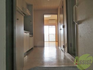 旭サークルコンフォートの玄関はフラットな作りになっているので安心ですね。