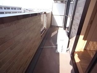 アクロスIIのベランダ