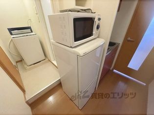 レオパレスゆとり天理の冷蔵庫置場