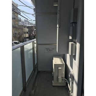 ザ・パークハビオ目黒フォートのバルコニー