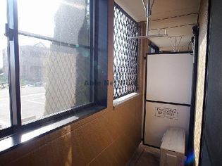 グランコートのベランダ