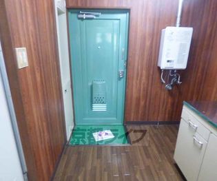 ハウス2の玄関です。