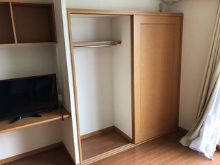 レオパレスソナタのクローゼット