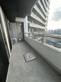 パークタワー勝どきミッドのバルコニー