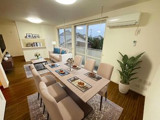 ビレッジ静里 B棟の本画像はCGで作成しており、実際に家具等は置かれておりません