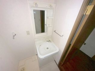 ピスケス花園の身支度が出来る独立洗面台です。