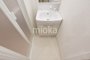 セオリー天王寺南DOORの洗面所です