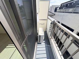 ヒューマンパレス草加吉町のバルコニー