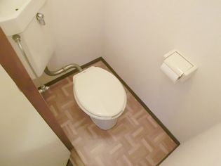 柴又STマンションの洋式トイレ。