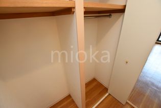 フロレスコ昭和町の十分な収納スペースがあります