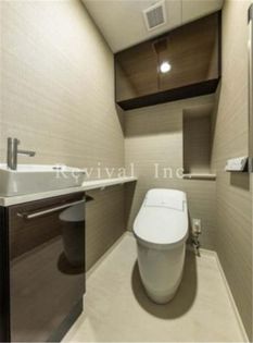 パークスフィア牛込神楽坂のシャワートイレ完備でございます