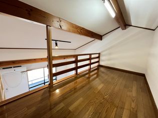 カーサベルツリーのロフトには照明も付いています