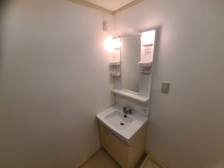 シティハイツ狩口の独立洗面台 洗面所クロス選べます(モデルルーム写真)