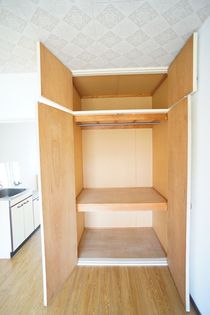リバーサイド大塚の奥行のある収納付です!増えがちな荷物をスッキリ収納できます☆