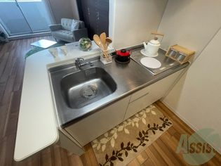 マルドミ向山のIHのキッチンなので、安心してお料理出来そうですね。