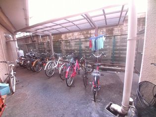 シティハイツVIPの駐輪場も有ります