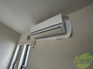 クローシェ泉中央の冷房・暖房機能付きで年中空調管理ができます。