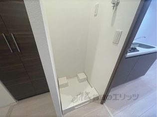 CRESTTAPP京都西京極DEXの洗濯機置場