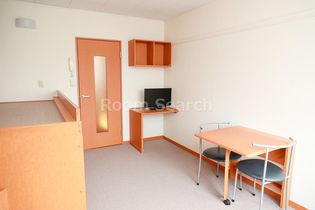 レオパレス半城土中町のテレビ付き、ベッド下収納、階段下収納