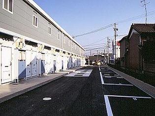 レオパレス舟入の駐輪場