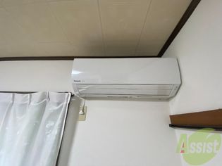 メゾンドMAYUのエアコン付きなので快適に過ごすことが出来ます。