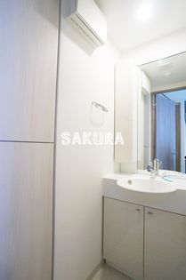 ガーラ・グランディ川崎西口の忙しい朝には欠かせない洗面所です♪