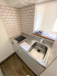 サンハイム関新のキッチンはIHコンロ1口!火事の心配も無用★