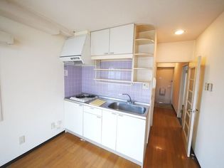 クランメール日立の2口コンロ