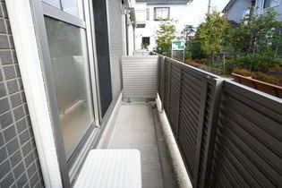 ルミエールAのテラスです