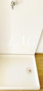 グランデ伊藤の室内洗濯機置場です。