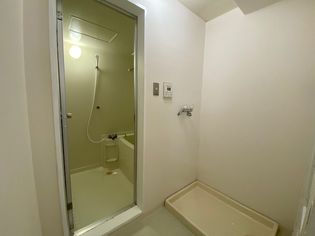 RaRaヤマガタの脱衣所、洗濯機置き場