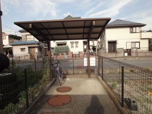 エスペランサの駐輪場