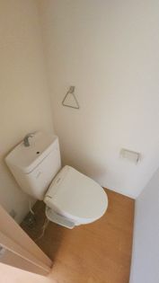 ヴィレッジ白菊の清潔感溢れるトイレ