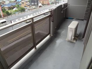 ヴェルハイムのベランダ